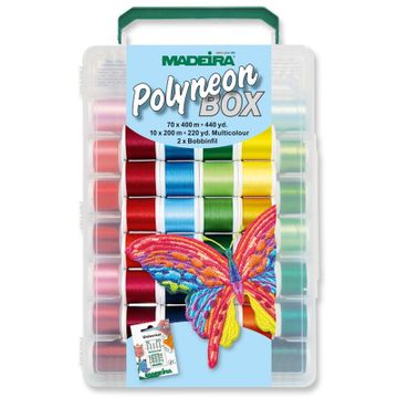 Madeira Polyneon yarn box 80pcs.