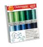 Gutermann embroidery thread set 10pcs, col.3