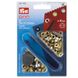 Prym Rings with discs, gold Ø4mm