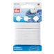 Prym Buttonhole elastic with buttons, white 12mm
