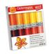 Gutermann embroidery thread set 10pcs, col.1
