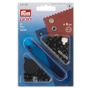 Prym Rings with discs, black bronzed Ø4mm